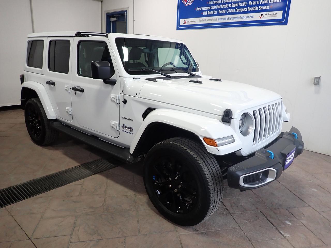 2023 Jeep Wrangler 4xe Sahara 4X4 4DR *HYBRID* LEATHER NAVI