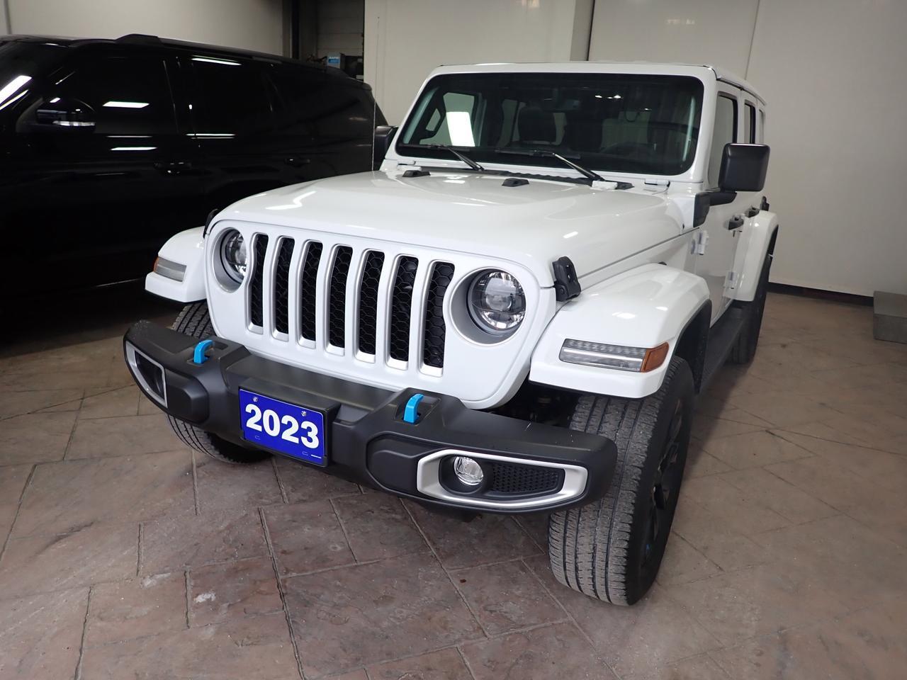 2023 Jeep Wrangler 4xe Sahara 4X4 4DR *HYBRID* LEATHER NAVI Listowel ON