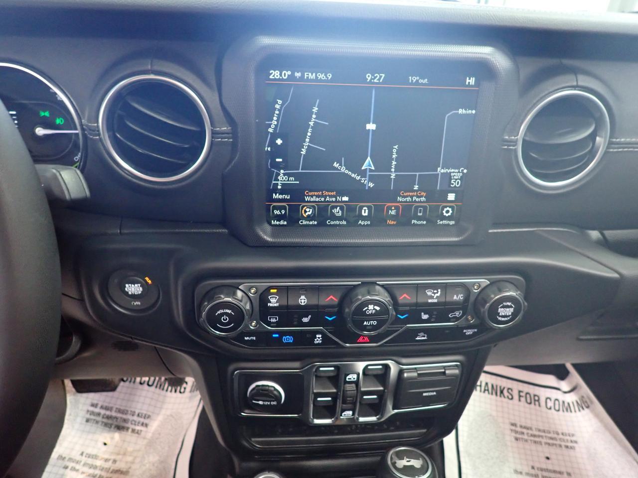 2023 Jeep Wrangler 4xe Sahara 4X4 4DR *HYBRID* LEATHER NAVI Listowel ON