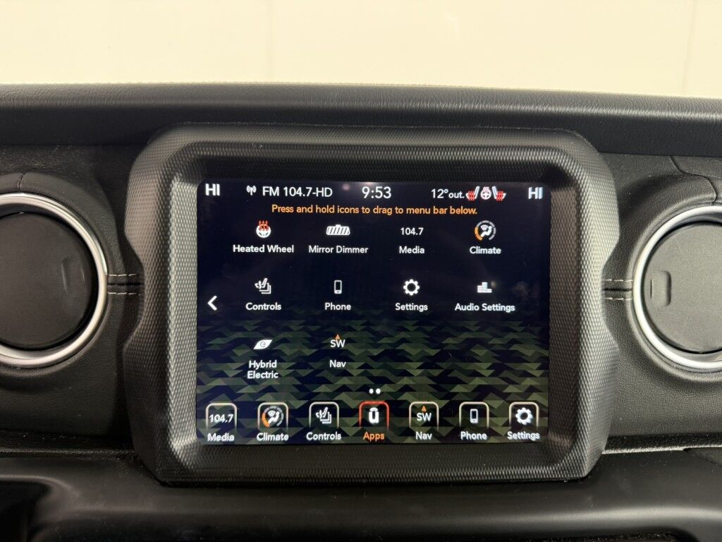 2023 Jeep Wrangler 4xe Sahara Leather 4x4 w/1-Touch Pwr Top Maumee OH