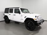 2023 Jeep Wrangler 4xe Sahara *NAVIGATION, BACKUP-CAMERA, COLOR TOUCHSCREEN, 3-PIECE HARD TOP, MCKINLEY LEATHER, HEATED SEATS/STEERING, REMOTE START, 20 INCH ALLOYS, ALPINE AUDIO, ANDROID & APPLE