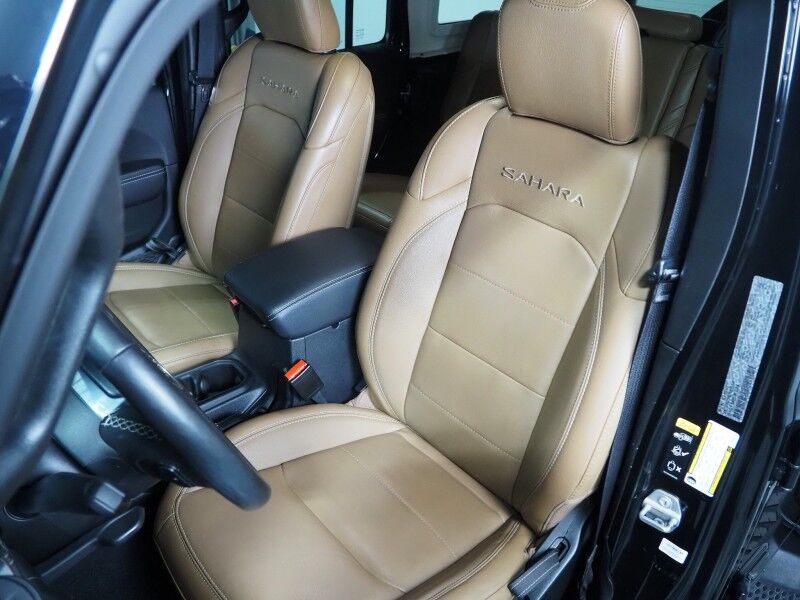 2023 Jeep Wrangler 4xe Sahara *SKY ONE-TOUCH POWER-TOP, NAVIGATION, BACKUP-CAMERA, COLOR TOUCHSCREEN, MCKINLEY LEATHER, HEATED SEATS/STEERING, REMOTE START, KEYLESS ENTRY, ALPINE AUDIO, ANDROID & APPLE Round Rock TX