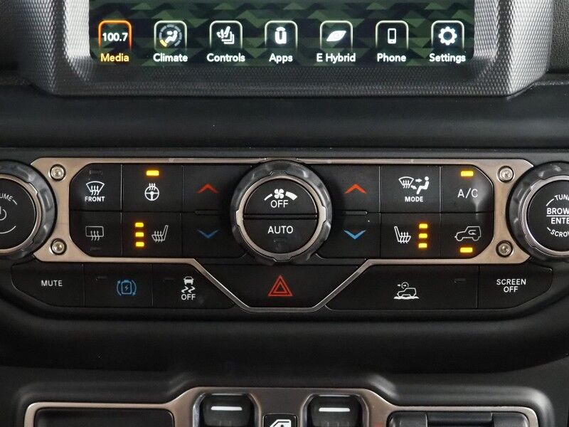 2023 Jeep Wrangler 4xe Sahara *SKY ONE-TOUCH POWER-TOP, NAVIGATION, BACKUP-CAMERA, COLOR TOUCHSCREEN, MCKINLEY LEATHER, HEATED SEATS/STEERING, REMOTE START, KEYLESS ENTRY, ALPINE AUDIO, ANDROID & APPLE Round Rock TX