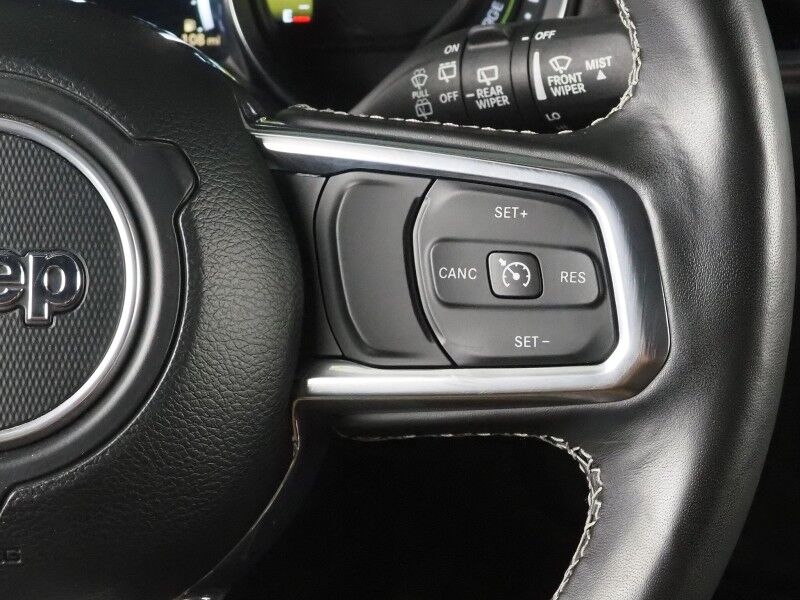 2023 Jeep Wrangler 4xe Sahara *SKY ONE-TOUCH POWER-TOP, NAVIGATION, BACKUP-CAMERA, COLOR TOUCHSCREEN, MCKINLEY LEATHER, HEATED SEATS/STEERING, REMOTE START, KEYLESS ENTRY, ALPINE AUDIO, ANDROID & APPLE Round Rock TX