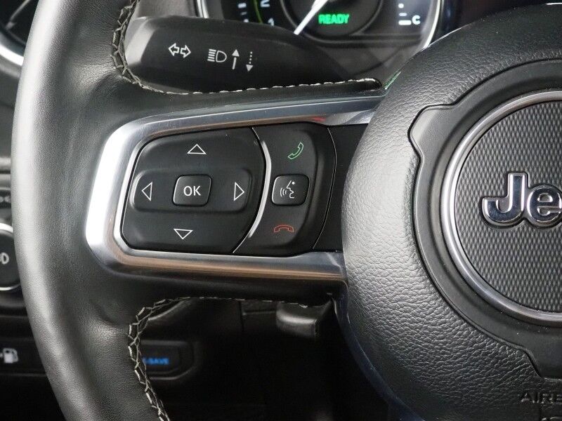 2023 Jeep Wrangler 4xe Sahara *SKY ONE-TOUCH POWER-TOP, NAVIGATION, BACKUP-CAMERA, COLOR TOUCHSCREEN, MCKINLEY LEATHER, HEATED SEATS/STEERING, REMOTE START, KEYLESS ENTRY, ALPINE AUDIO, ANDROID & APPLE Round Rock TX