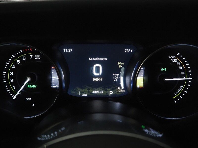 2023 Jeep Wrangler 4xe Sahara *SKY ONE-TOUCH POWER-TOP, NAVIGATION, BACKUP-CAMERA, COLOR TOUCHSCREEN, MCKINLEY LEATHER, HEATED SEATS/STEERING, REMOTE START, KEYLESS ENTRY, ALPINE AUDIO, ANDROID & APPLE Round Rock TX