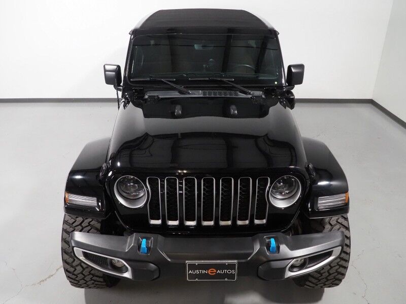 2023 Jeep Wrangler 4xe Sahara *SKY ONE-TOUCH POWER-TOP, NAVIGATION, BACKUP-CAMERA, COLOR TOUCHSCREEN, MCKINLEY LEATHER, HEATED SEATS/STEERING, REMOTE START, KEYLESS ENTRY, ALPINE AUDIO, ANDROID & APPLE Round Rock TX