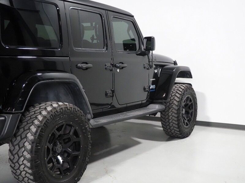 2023 Jeep Wrangler 4xe Sahara *SKY ONE-TOUCH POWER-TOP, NAVIGATION, BACKUP-CAMERA, COLOR TOUCHSCREEN, MCKINLEY LEATHER, HEATED SEATS/STEERING, REMOTE START, KEYLESS ENTRY, ALPINE AUDIO, ANDROID & APPLE Round Rock TX