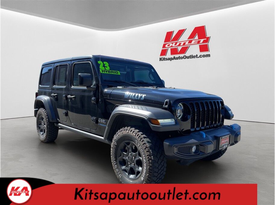 2023 Jeep Wrangler 4xe Willys 4xe Sport Utility 4D
