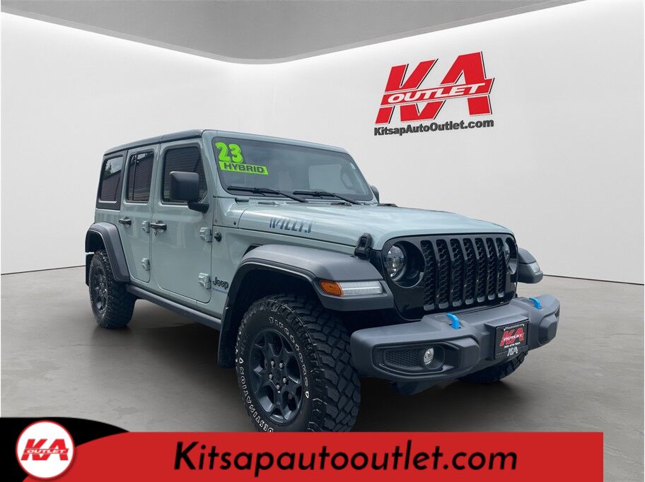 2023 Jeep Wrangler 4xe Willys 4xe Sport Utility 4D