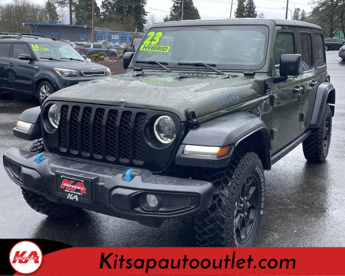 2023 Jeep Wrangler 4xe Willys 4xe Sport Utility 4D