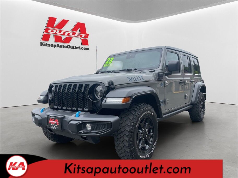 2023 Jeep Wrangler 4xe Willys 4xe Sport Utility 4D