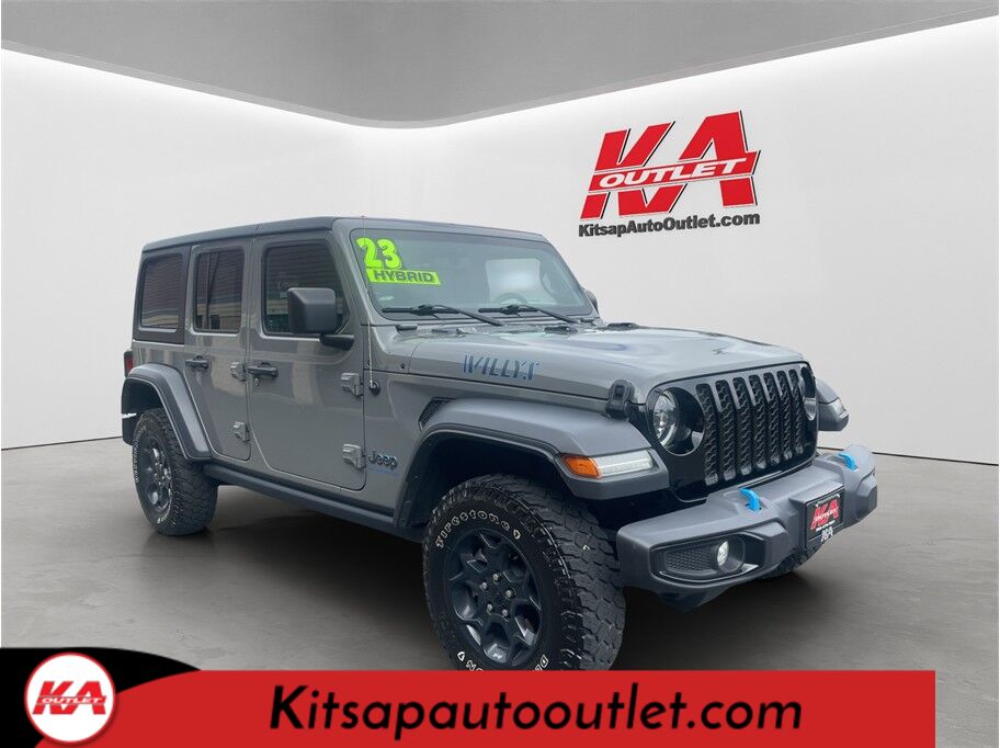 2023 Jeep Wrangler 4xe Willys 4xe Sport Utility 4D