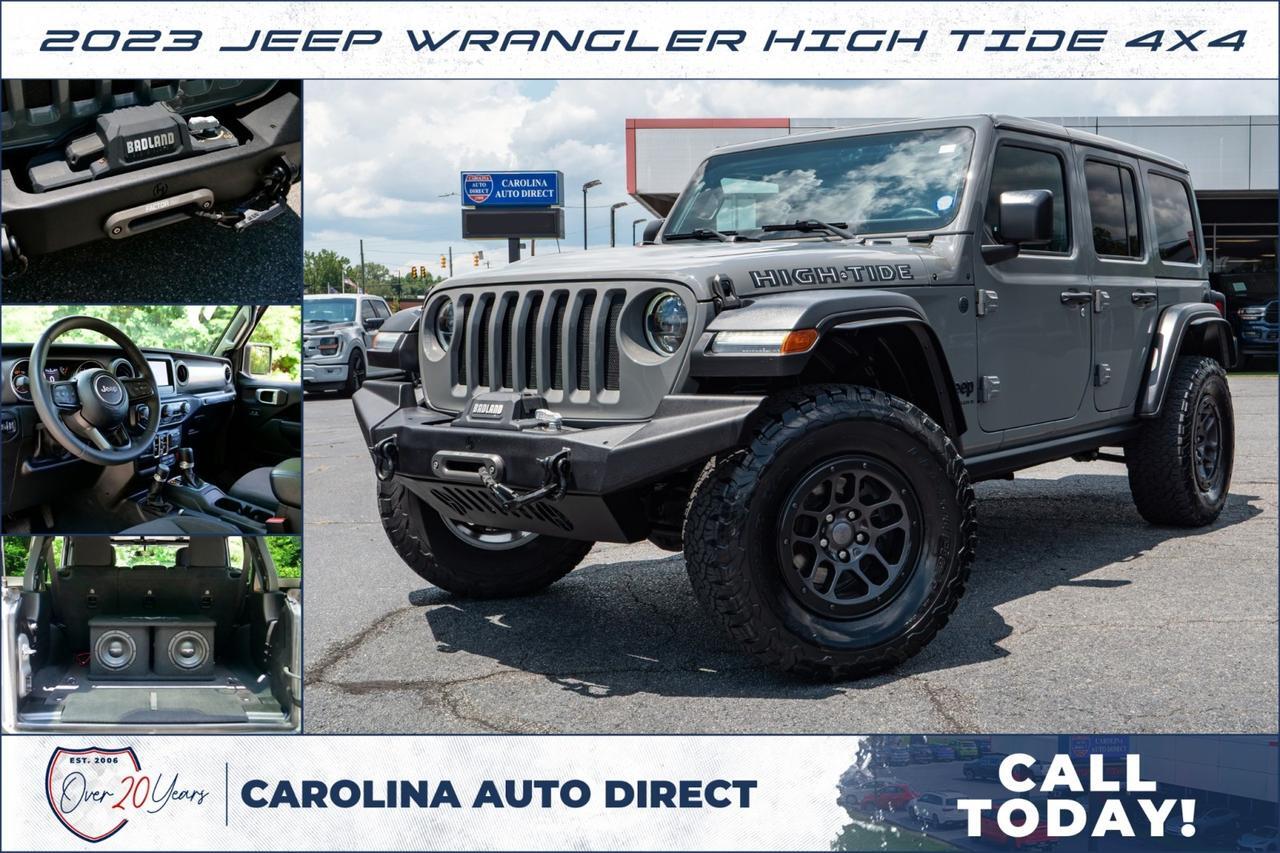 2023 Jeep Wrangler High Tide 4X4 / Cold Weather Group / XTREME Tire PKG!