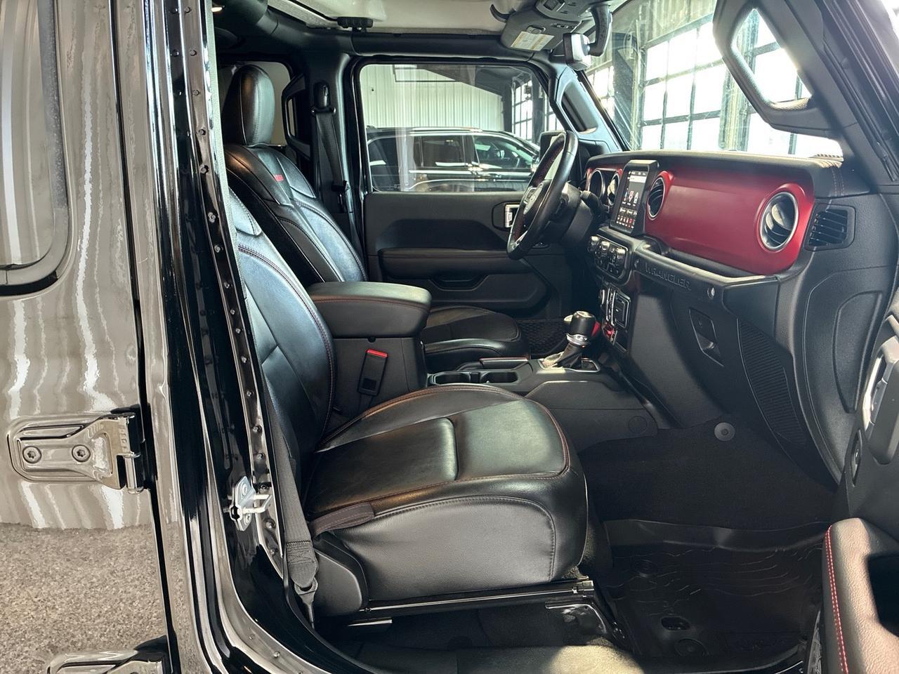 2023 Jeep Wrangler Rubicon, Leather, Cold Weather Group, Highline Wheel Flares, Roof Rack Houston TX