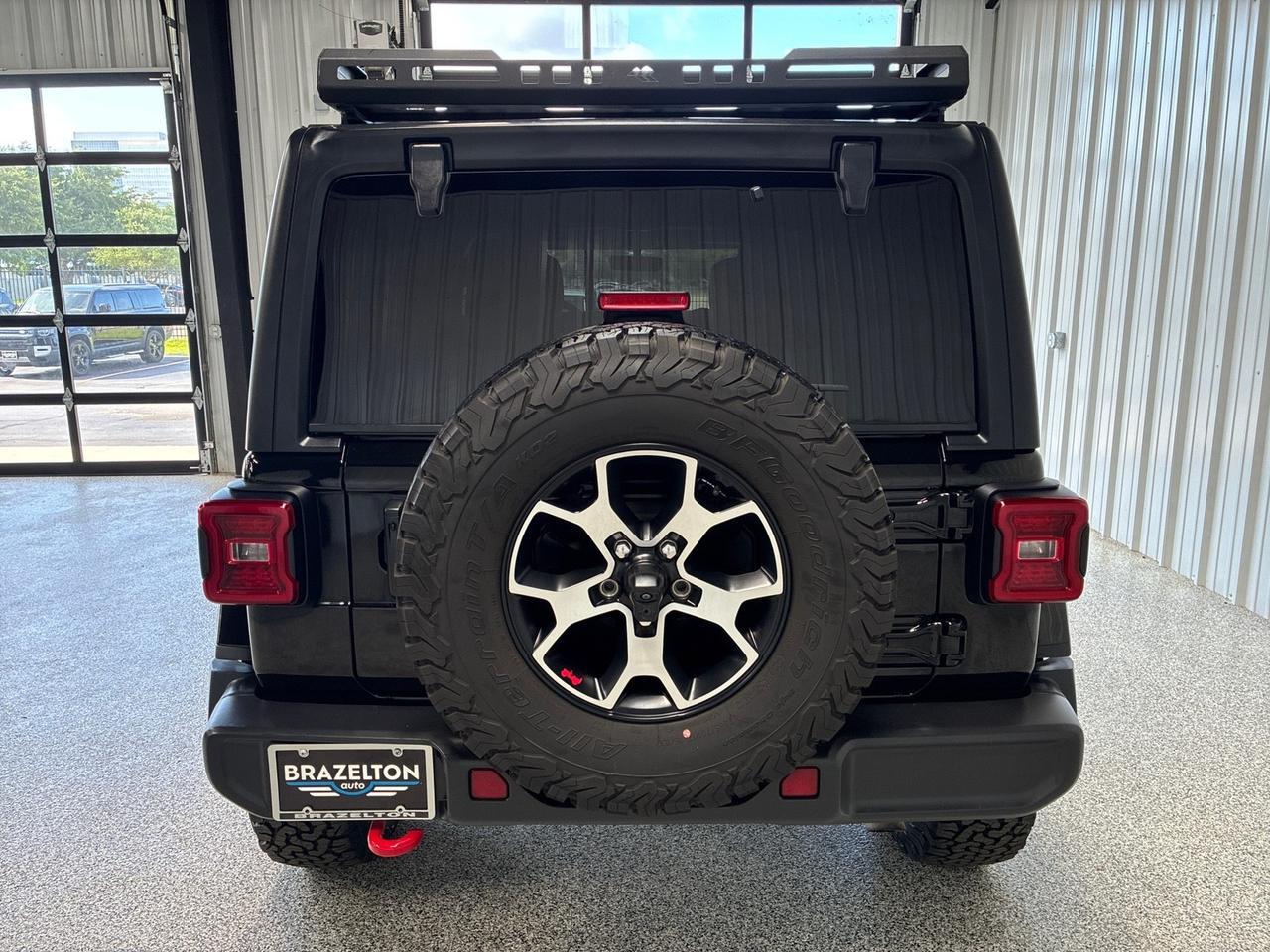2023 Jeep Wrangler Rubicon, Leather, Cold Weather Group, Highline Wheel Flares, Roof Rack Houston TX