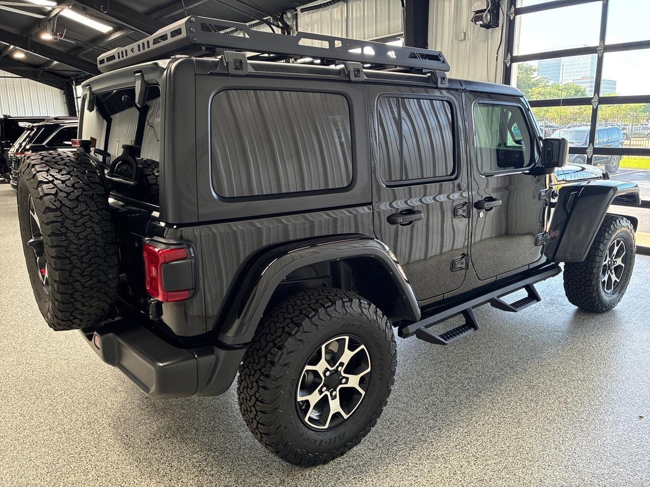 2023 Jeep Wrangler Rubicon, Leather, Cold Weather Group, Highline Wheel Flares, Roof Rack