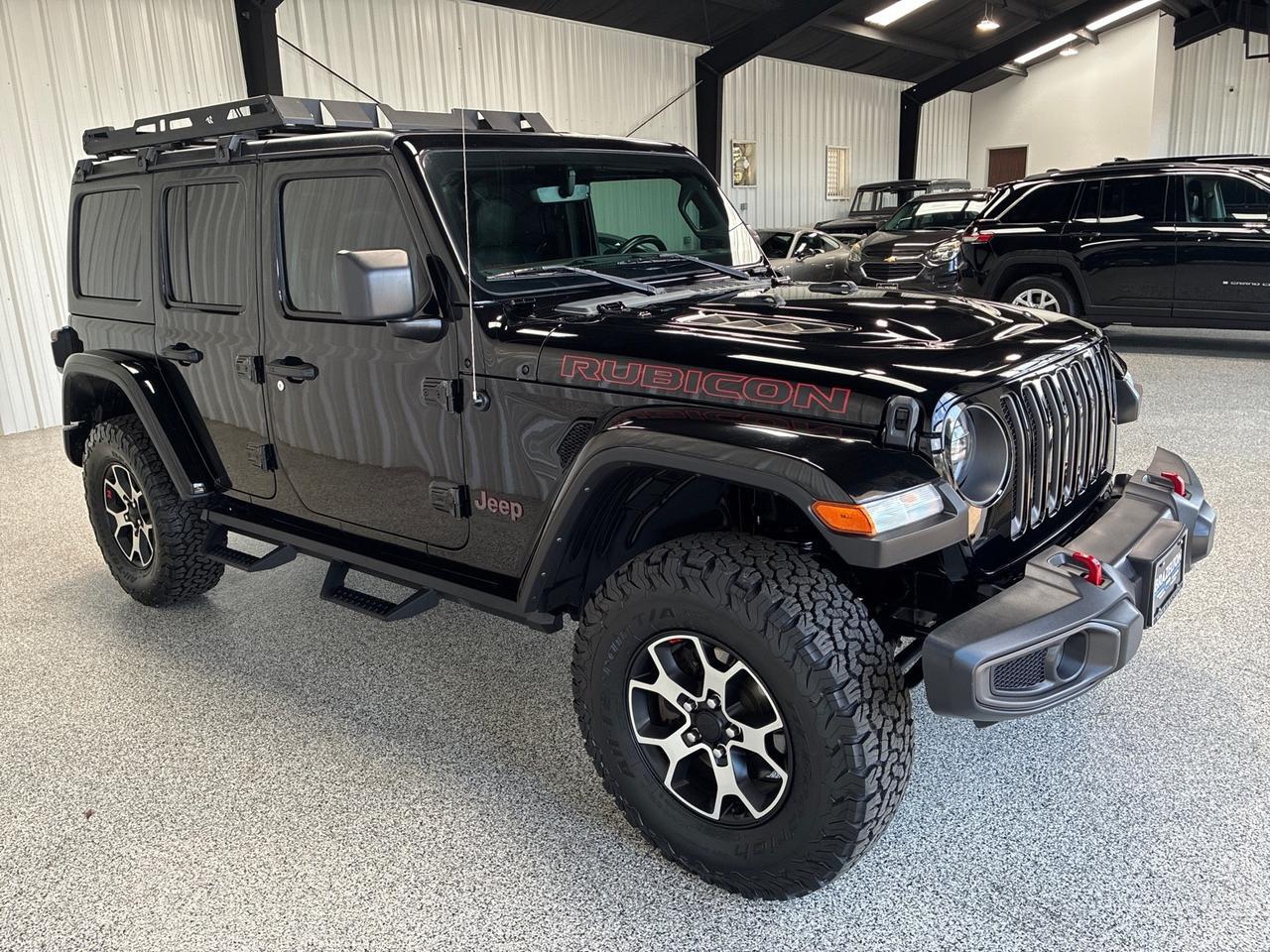 2023 Jeep Wrangler Rubicon, Leather, Cold Weather Group, Highline Wheel Flares, Roof Rack Houston TX