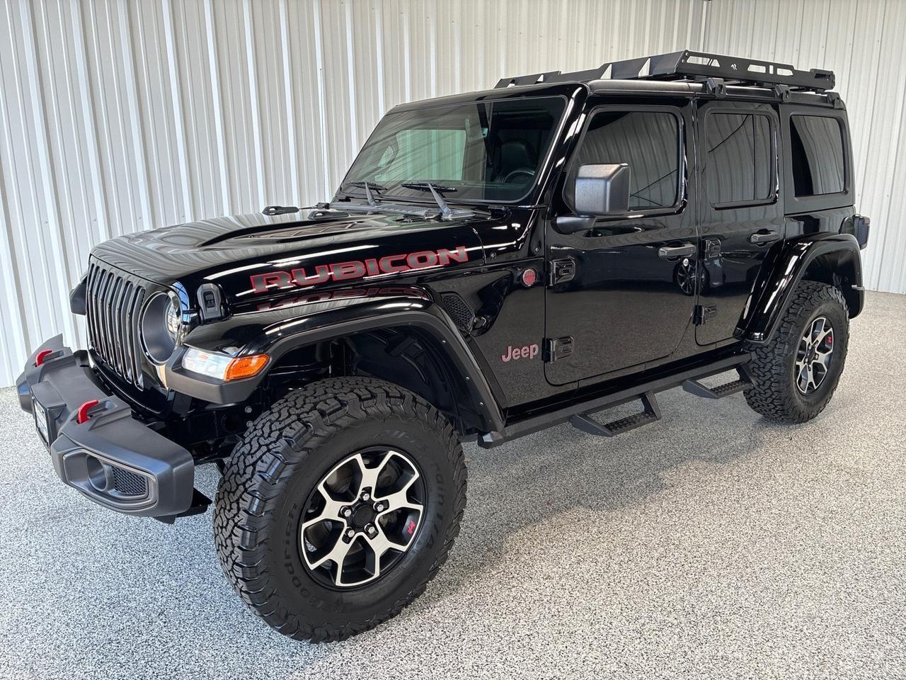 2023 Jeep Wrangler Rubicon, Leather, Cold Weather Group, Highline Wheel Flares, Roof Rack