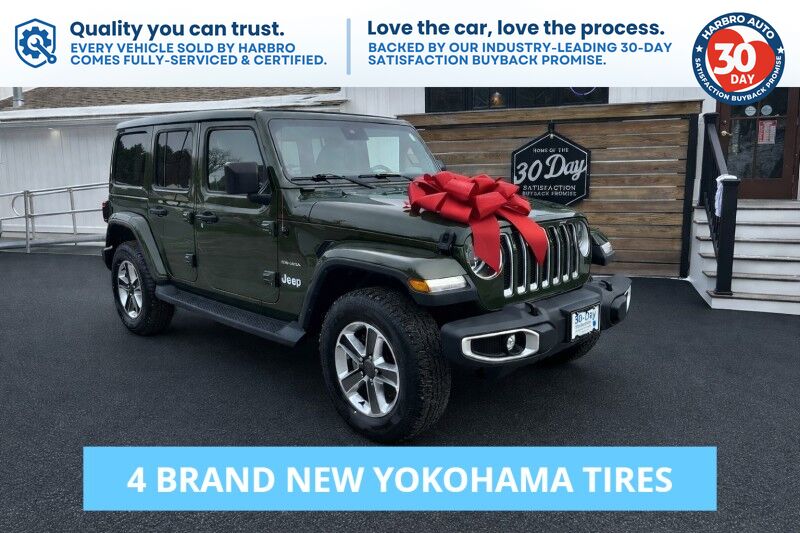 2023 Jeep Wrangler Sahara - 1 OWNER - FULLY LOADED - OVER 60K NEW Webster MA