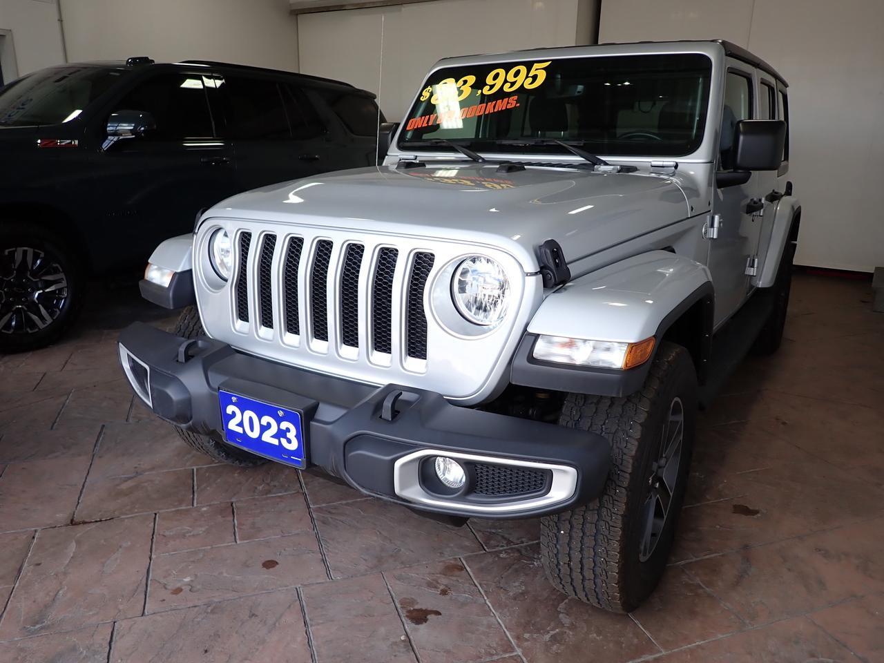 2023 Jeep Wrangler Sahara 4DR 4X4 NAVI Listowel ON