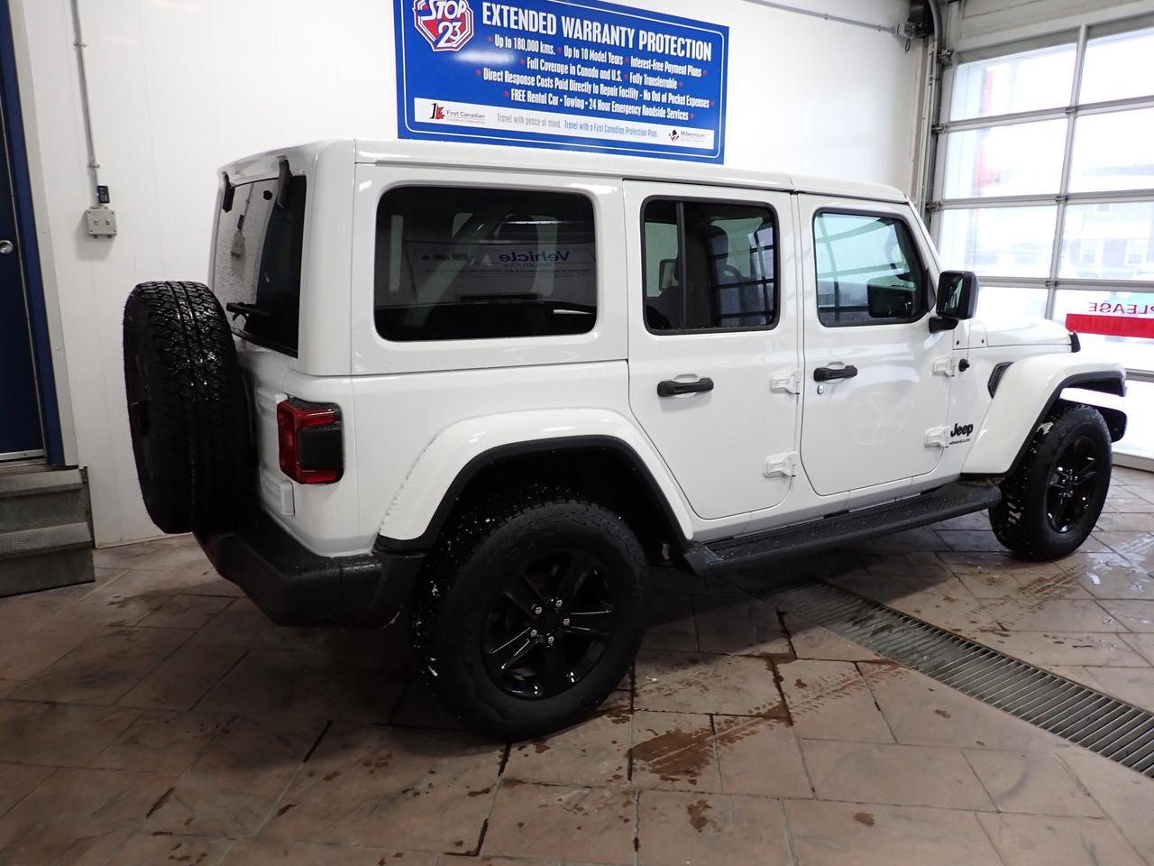 2023 Jeep Wrangler Sahara Altitude 4DR 4X4 LEATHER NAVI Listowel ON