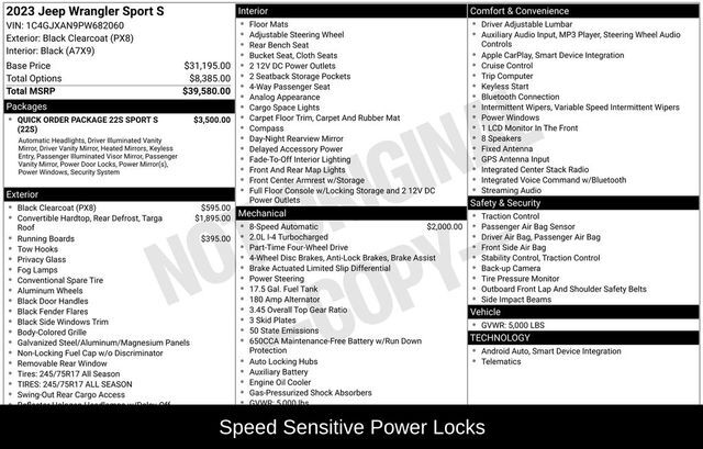 2023 Jeep Wrangler Sport S Raleigh NC