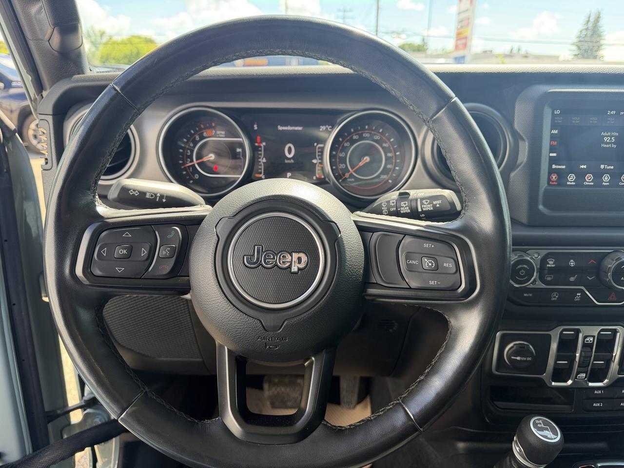 2023 Jeep Wrangler Willys 4x4 | 4 Door | V6 | Low KMs | 3 Piece Hardtop | Backup Camera | Alpine Audio Redwater AB
