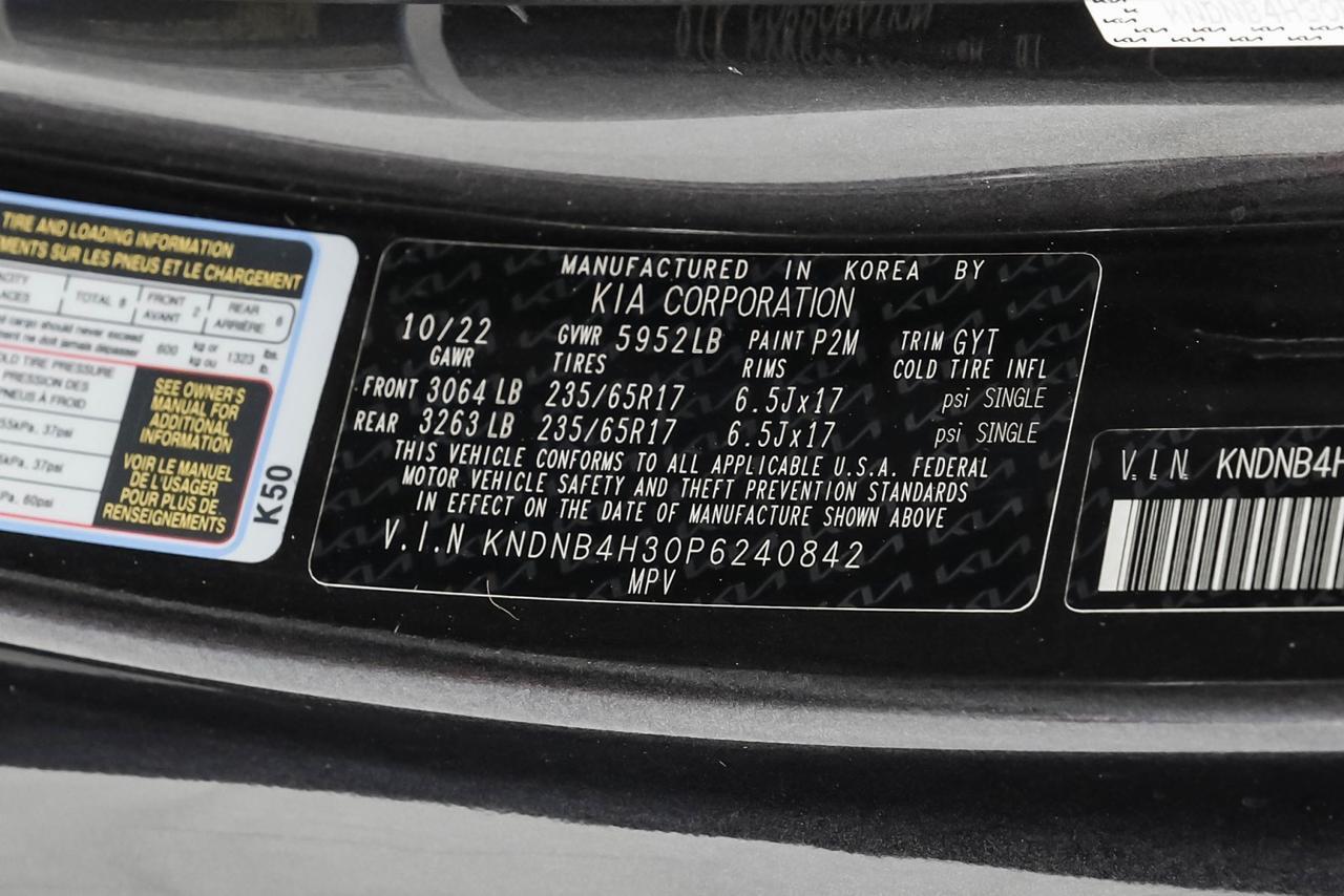 2023 Kia Carnival LX SEAT PKG BLIND SPOT ASSIST LEATHERETTE HEATED SEATS REAR CAME Carrollton TX