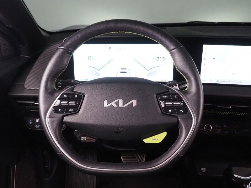 2023 Kia EV6 GT AWD *HEADS-UP DISPLAY, NAVIGATION, ADAPTIVE CRUISE, SAFETY ALERTS, 360 VIEW CAMERAS, MOONROOF, HEATED SPORT SEATS/STEERING, REMOTE PARKING, MERIDIAN AUDIO, WIRELESS CHARGING, ANDROID & APPLE Round Rock TX