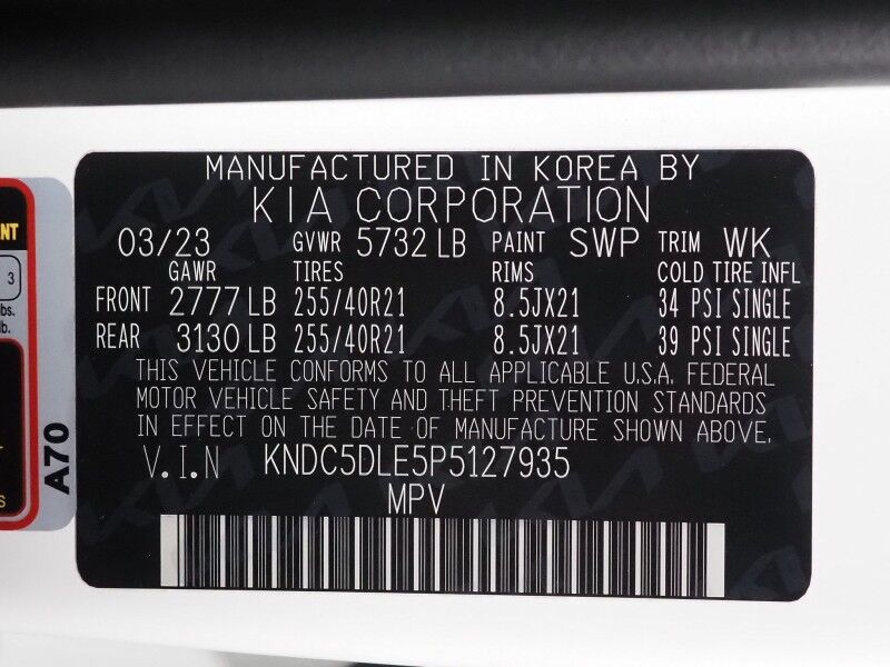 2023 Kia EV6 GT AWD *HEADS-UP DISPLAY, NAVIGATION, ADAPTIVE CRUISE, SAFETY ALERTS, 360 VIEW CAMERAS, MOONROOF, HEATED SPORT SEATS/STEERING, REMOTE PARKING, MERIDIAN AUDIO, WIRELESS CHARGING, ANDROID & APPLE Round Rock TX