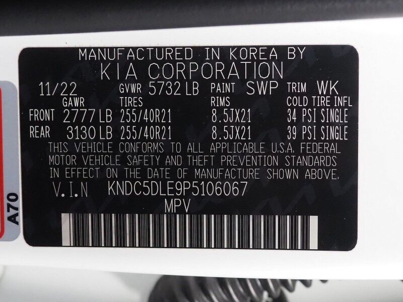 2023 Kia EV6 GT AWD *HEADS-UP DISPLAY, NAVIGATION, ADAPTIVE CRUISE, SAFETY ALERTS, 360 VIEW CAMERAS, MOONROOF, HEATED SPORT SEATS/STEERING, REMOTE PARKING, MERIDIAN AUDIO, WIRELESS CHARGING, ANDROID & APPLE Round Rock TX