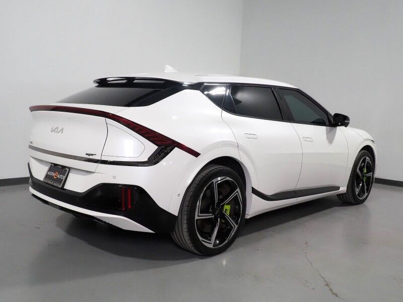 2023 Kia EV6 GT AWD *HEADS-UP DISPLAY, NAVIGATION, ADAPTIVE CRUISE, SAFETY ALERTS, 360 VIEW CAMERAS, MOONROOF, HEATED SPORT SEATS/STEERING, REMOTE PARKING, MERIDIAN AUDIO, WIRELESS CHARGING, ANDROID & APPLE Round Rock TX