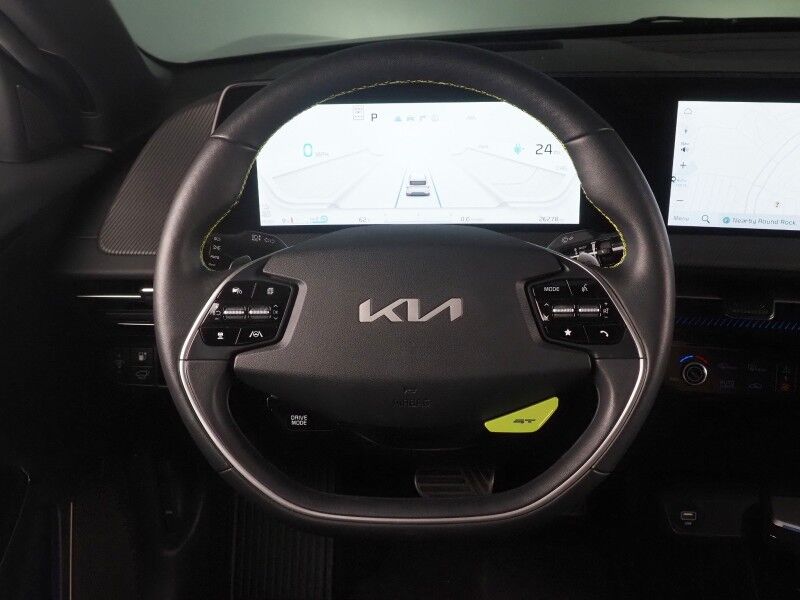 2023 Kia EV6 GT AWD *HEADS-UP DISPLAY, NAVIGATION, ADAPTIVE CRUISE, SAFETY ALERTS, 360 VIEW CAMERAS, MOONROOF, HEATED SPORT SEATS/STEERING, REMOTE PARKING, MERIDIAN AUDIO, WIRELESS CHARGING, ANDROID & APPLE Round Rock TX