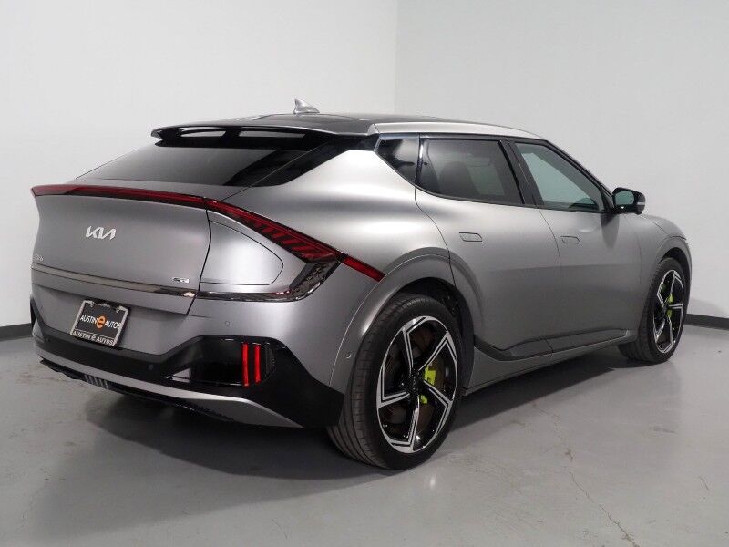 2023 Kia EV6 GT AWD *HEADS-UP DISPLAY, NAVIGATION, ADAPTIVE CRUISE, SAFETY ALERTS, 360 VIEW CAMERAS, MOONROOF, HEATED SPORT SEATS/STEERING, REMOTE PARKING, MERIDIAN AUDIO, WIRELESS CHARGING, APPLE CARPLAY Round Rock TX