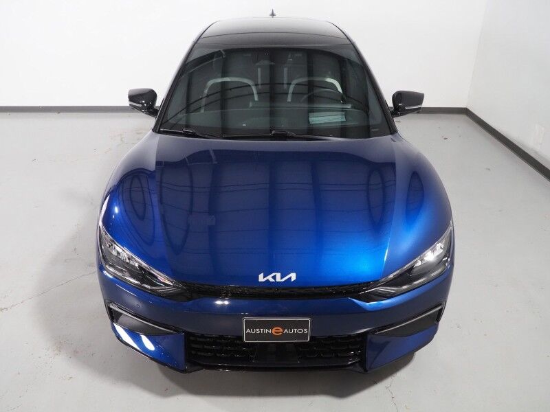 2023 Kia EV6 GT-Line AWD *HEADS-UP DISPLAY, NAVIGATION, ADAPTIVE CRUISE, SAFETY ALERTS, 360 VIEW CAMERAS, MOONROOF, SUEDE LEATHER, CLIMATE SEATS, HEATED STEERING, MERIDIAN AUDIO, WIRELESS CHARGING, ANDROID & APPLE Round Rock TX