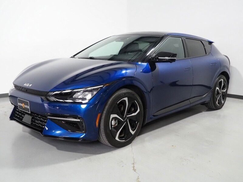 2023 Kia EV6 GT-Line AWD *HEADS-UP DISPLAY, NAVIGATION, ADAPTIVE CRUISE, SAFETY ALERTS, 360 VIEW CAMERAS, MOONROOF, SUEDE LEATHER, CLIMATE SEATS, HEATED STEERING, MERIDIAN AUDIO, WIRELESS CHARGING, ANDROID & APPLE Round Rock TX