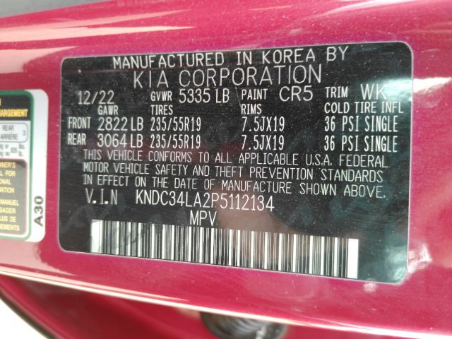 2023 Kia EV6 Wind Plano TX