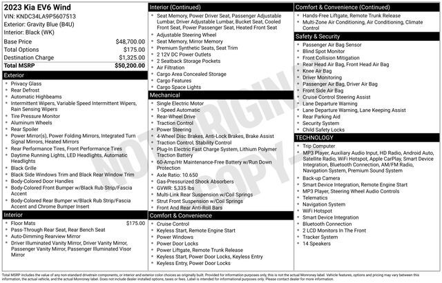 2023 Kia EV6 Wind Raleigh NC