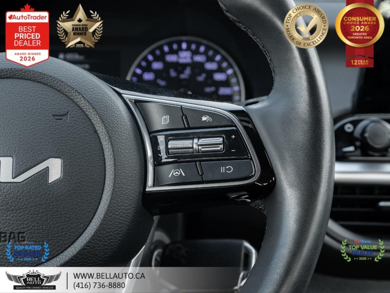 2023 Kia Forte EX | B.CAM | BLNDSPT | HTDSTS | DRVMDS | NOACCIDENT Toronto ON