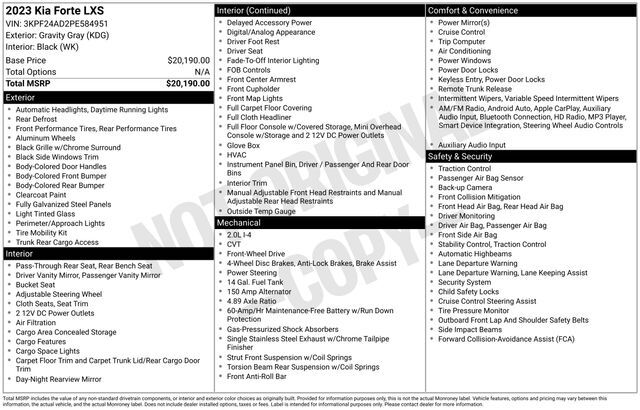 2023 Kia Forte LXS Raleigh NC