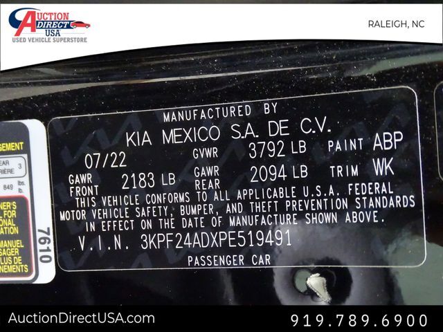 2023 Kia Forte LXS Raleigh NC