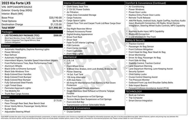 2023 Kia Forte LXS Raleigh NC