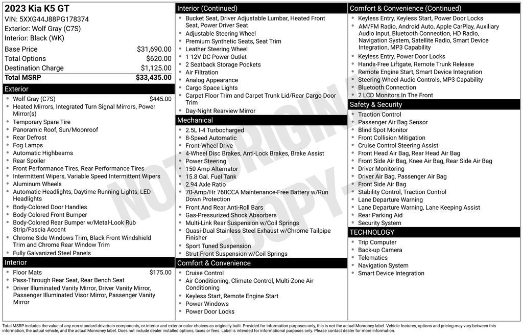 2023 Kia K5 GT Akron OH