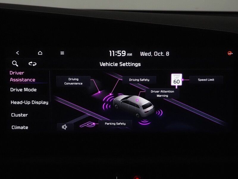 2023 Kia Niro EV Wave *HEADS-UP DISPLAY, NAVIGATION, ADAPTIVE CRUISE, SAFETY ALERTS, BACKUP-CAMERA, COLOR TOUCHSCREEN, MOONROOF, CLIMATE SEATS, HEATED STEERING, HARMAN/KARDON, WIRELESS CHARGING, ANROID & APPLE Round Rock TX