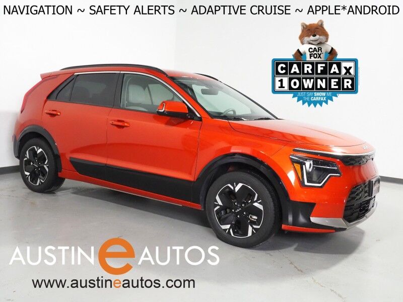 2023 Kia Niro EV Wind *NAVIGATION, ADAPTIVE CRUISE, SAFETY ALERTS, BACKUP-CAMERA, COLOR TOUCHSCREEN, HEATED SEATS, POWER LIFTGATE, KEYLESS ENTRY, WIRELESS CHARGING, ANROID & APPLE