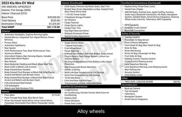 2023 Kia Niro EV Wind Raleigh NC
