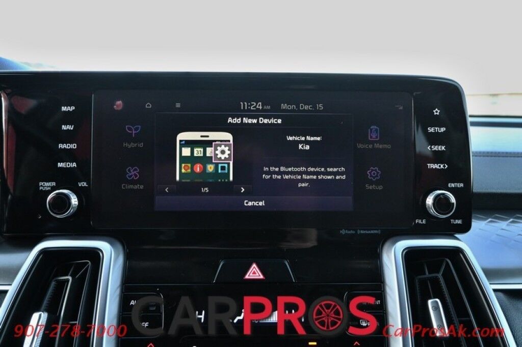 2023 Kia Sorento Hybrid EX - Power Heated Leather Seats - Push To Start - Navigation - Bluetooth - 3rd Row - Seats 6 - Remote Start - Backup Camera - Blind Spot Alert - Keyless Entry & Push to Start - Rear Parking Sensors Anchorage AK