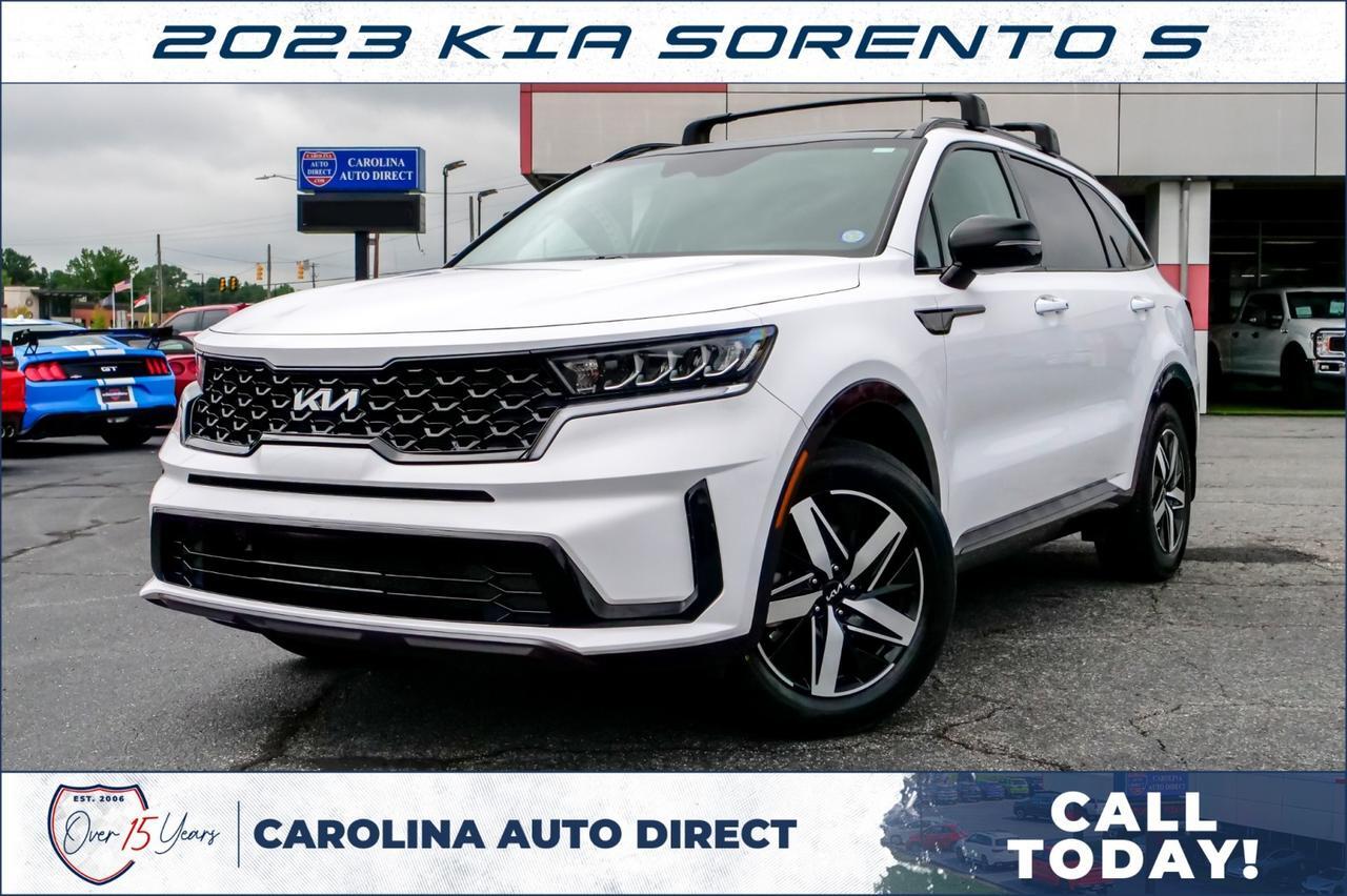 2023 Kia Sorento S / PANO Sunroof / Third Row / Heated Seats! Lincolnton NC