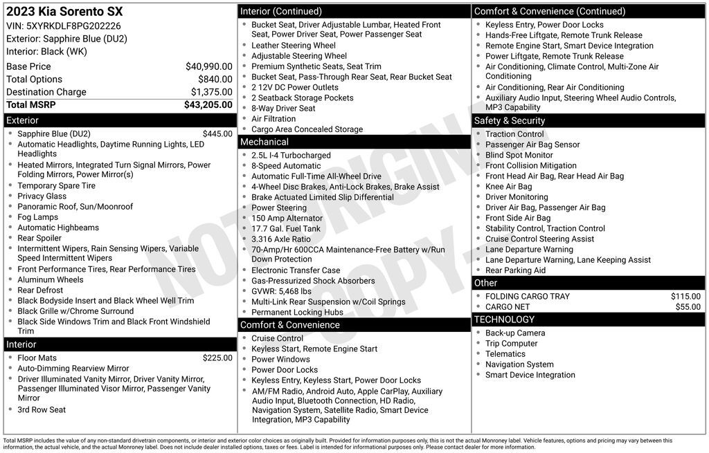 2023 Kia Sorento SX Akron OH